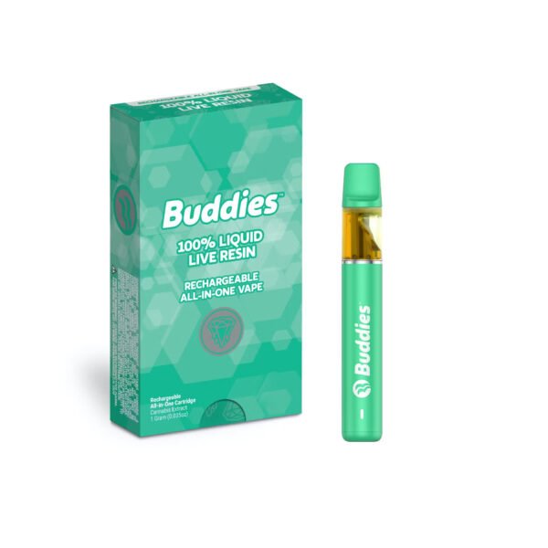 BUDDIES BLUEBERRY CUPCAKES – LIVE RESIN DISPOSABLE